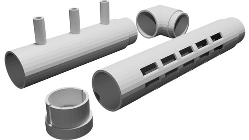 Set uscita filtro modulare - set, per