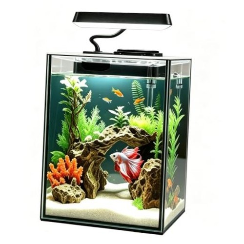 Vetro betta acquario starter - acquario,