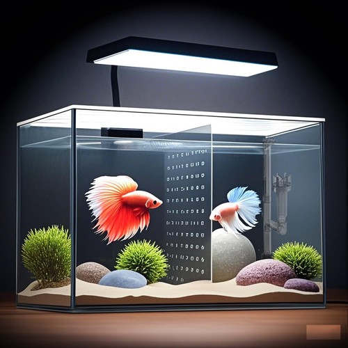 Acquario nano vetro - vetro, pesce
