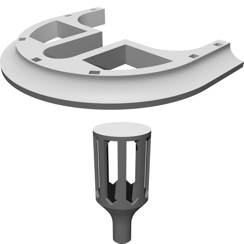 Supporto tubo clip per - per, filtro